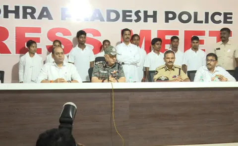 Top Maoist Leader Narayanarao Surrenders to AP DGP