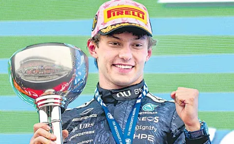 Kimi Antonelli takes second consecutive win in the latest Formula One season6