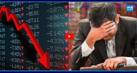 Stock Market in Heavy Losses Stock Market In Telugu  1