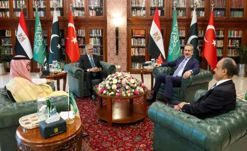  Pakistan hosts Saudi turkey Egypt ministers islamabad