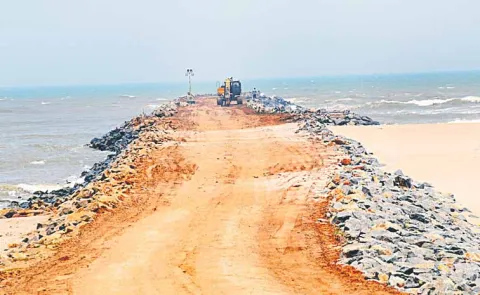 TDP attempts to steal credit for the construction of a greenfield port