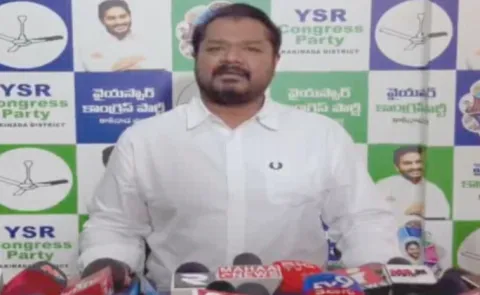 YSRCP Leader Dadisetti Raja Takes On Yellow Media