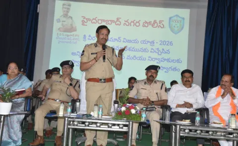 Security Arrangements for Sri Veera Hanuman Vijaya Yatra in Hyderabad