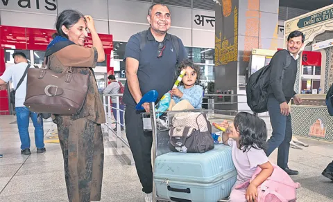 Indians Stranded in West Asia Return Home Amid Missile Fears15