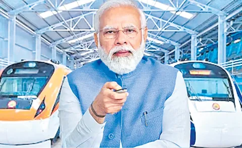 One Vande Bharat and two Amrit Bharat services ready to take off