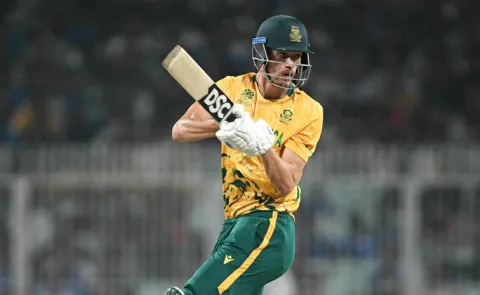 T20 WC 1st Semi Final SA vs NZ: Jansen Fiery Fisty South Africa Score is10