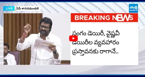 MLC Parvathareddy Chandrasekhar Reddy On Heritage Bhole Baba Ghee Scam In Council 1