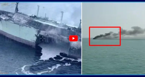 US Attacks Iranian Warship In Indian Ocean 1