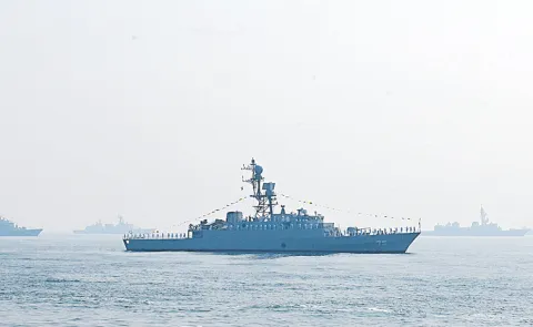 Iran warship Iris Dena sunk in torpedo attack near Sri Lanka