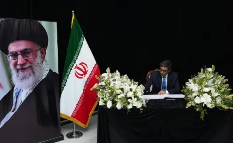 India Offers Condolences Over Khamenei Death