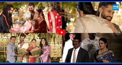 Mrunal Thakur & Sreeleela & Rana Daggubati Visuals at Virosh Reception 1