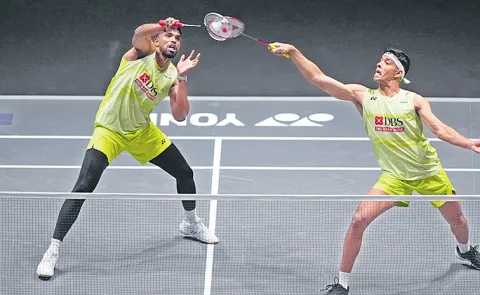 Satwik and Chirag pair lose at All England Badminton Championship first round 5