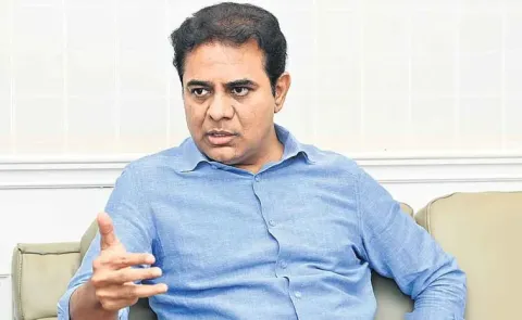 ktr slams cm revanth reddy over musi beautification