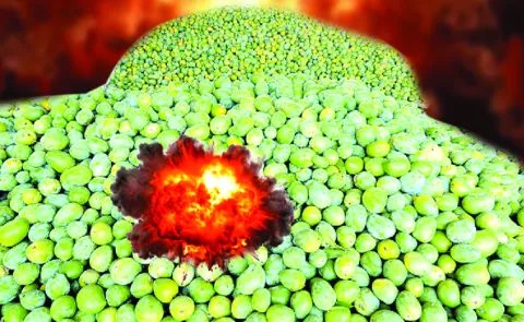 Transportation halted by the Strait of Hormuz blockade