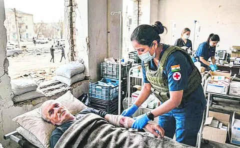 Indian nurses are lifeline in a crisis