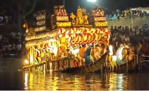 Disorders in the procession of  Sri Prasanna Venkateswara Swamy in Nellore 