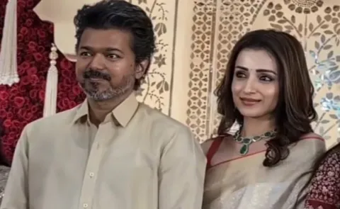 Vijay and trisha video goes viral ahead divorce issue with wife