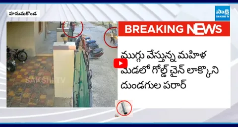 Gold Chain Snatching In Hanamkonda 1