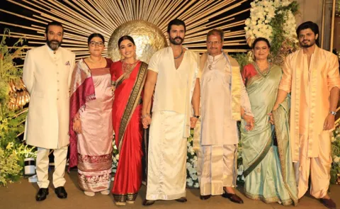 Tollywood stars not attended for Virosh Reception in hyderabad3
