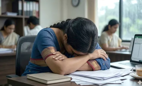 women employees face problems in government offices due to poor facilities