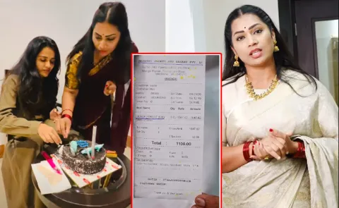 Divvela Madhuri Clarity on Thanuja birthday celebrated in Tirumala3