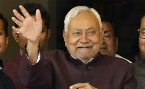 Bihar Chief Minister Nitish Kumar has shocked the nation this time