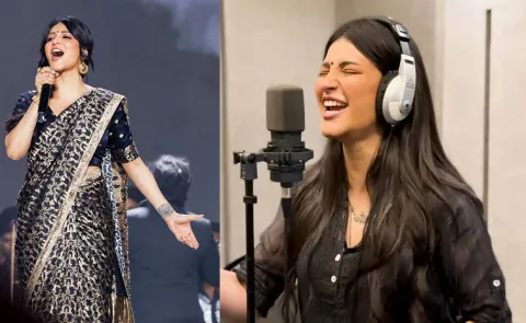 Shruti Haasan again once song for Sai Abhyankkar5