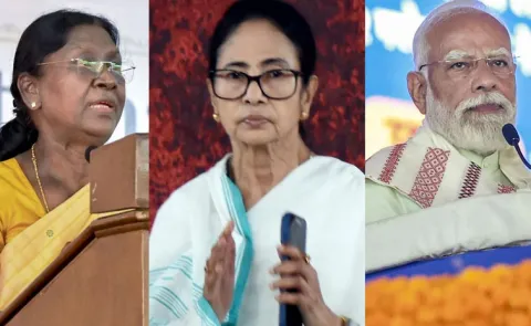 Centre vs Bengal Over President Murmu Trip13