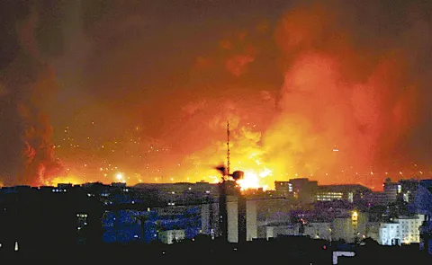 Iranian drone attack on Dubai International airport