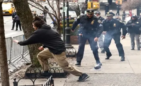 Explosive Devices Thrown Outside Mamdani’s New York Home