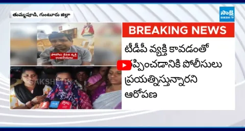 TDP Activist Anarchy In Mangalagiri  4