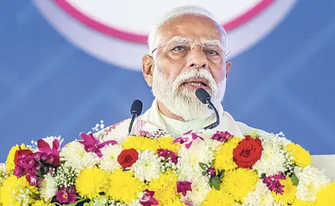 PM Modi targets Trinamool over Murmu row says Bengal will not forgive insult to President13