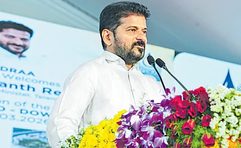 Revanth Reddy inaugurated the Bamrukhanuddaula lake