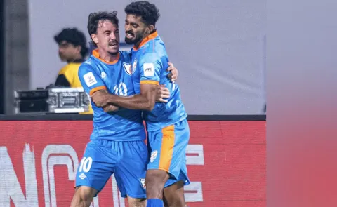 Indian Men Football Team Won 2-1 Vs Hong Kong