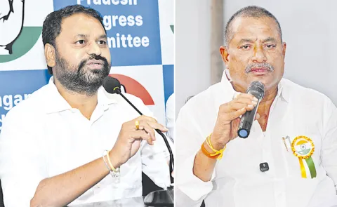 Addanki Dayakar and Bathula Laxma Reddy Comments on Harish Rao