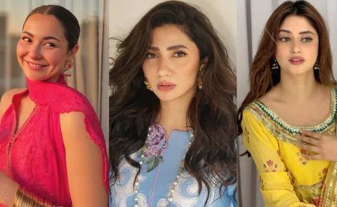 Pakistani actress Hania Aamir and Mahira Khan again trend in india