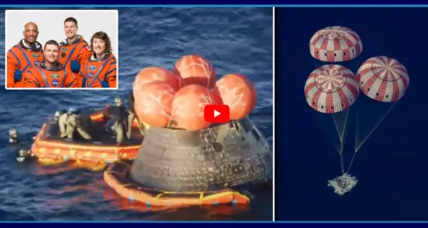 NASA Shares Video Of Artemis II Crew Returning Home 1