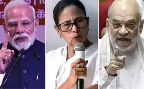 Mega Saturday showdown Modi Mamata Shah Abhishek flex power 