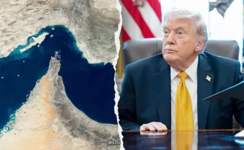 2 US Warships Cross Strait Of Hormuz