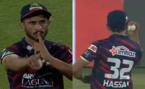 Hasan Ali Shows Vulgar Signs To Pakistan People During PSL Match8