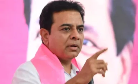 KTR participated in the meeting of party workers in Naspur