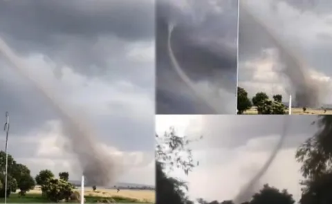 Tornado-Like Phenomenon Hits Akhnoor