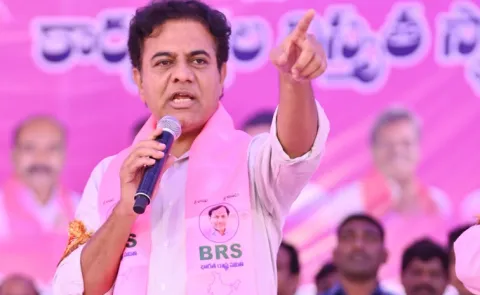 KTR made key comments on the BRS party name change 