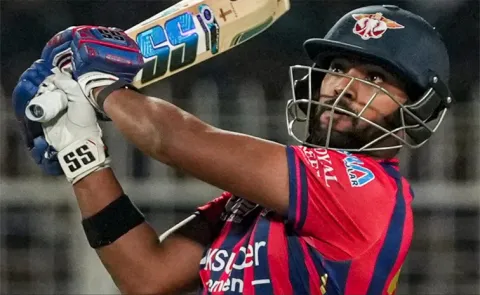 Nicholas Pooran breaks LSGs all-time record despite sluggish knock vs GT4