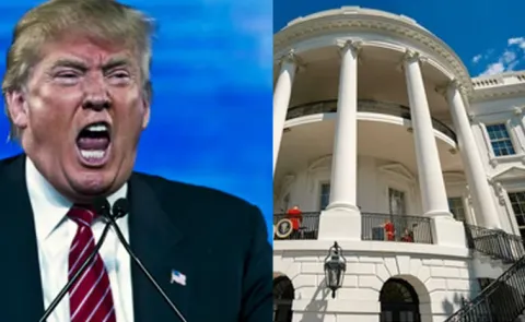 What is magic paint Trump wants to cover White House13