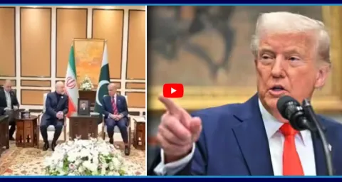 Donald Trump Warns Iran After Peace Talk In Pakistan 1