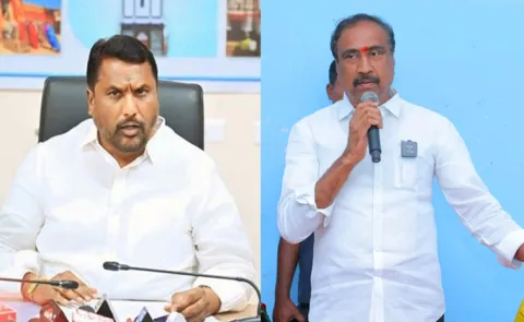 Political Twist In Jagtial Congress And Minister Adluri Laxman