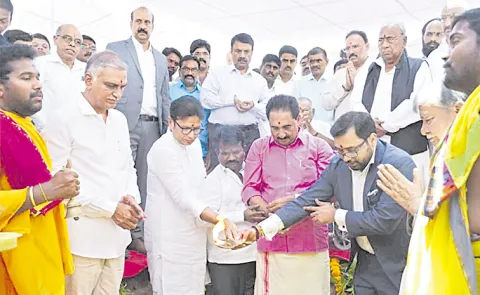 Foundation Laid for Biogas Plants Worth Rs 700 Crores in Siddipet District