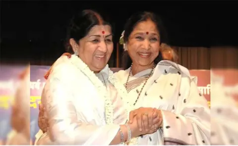  Sisters Asha Bhosle and Lata Mangeshkar Always Wore White