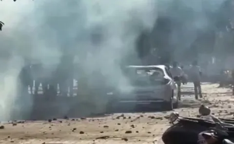 Workers salary hike protest in Noida turns violent15